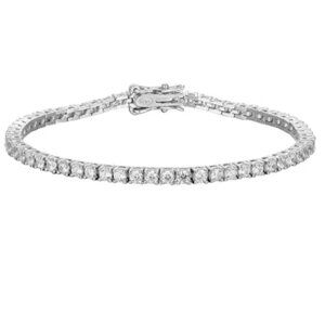 Tennis Bracelet, Women's Bracelet, Women's Jewelry, Silver Jewlery, Gift Idea